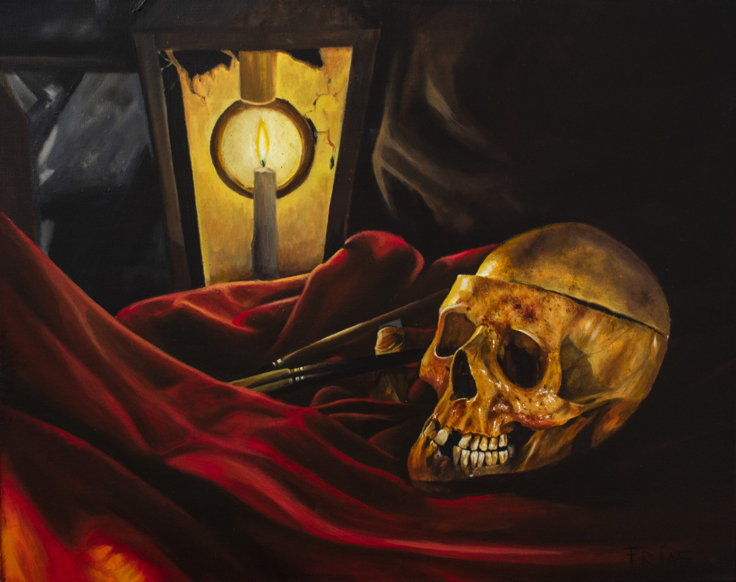 El Silencio del Tiempo — oil on canvas