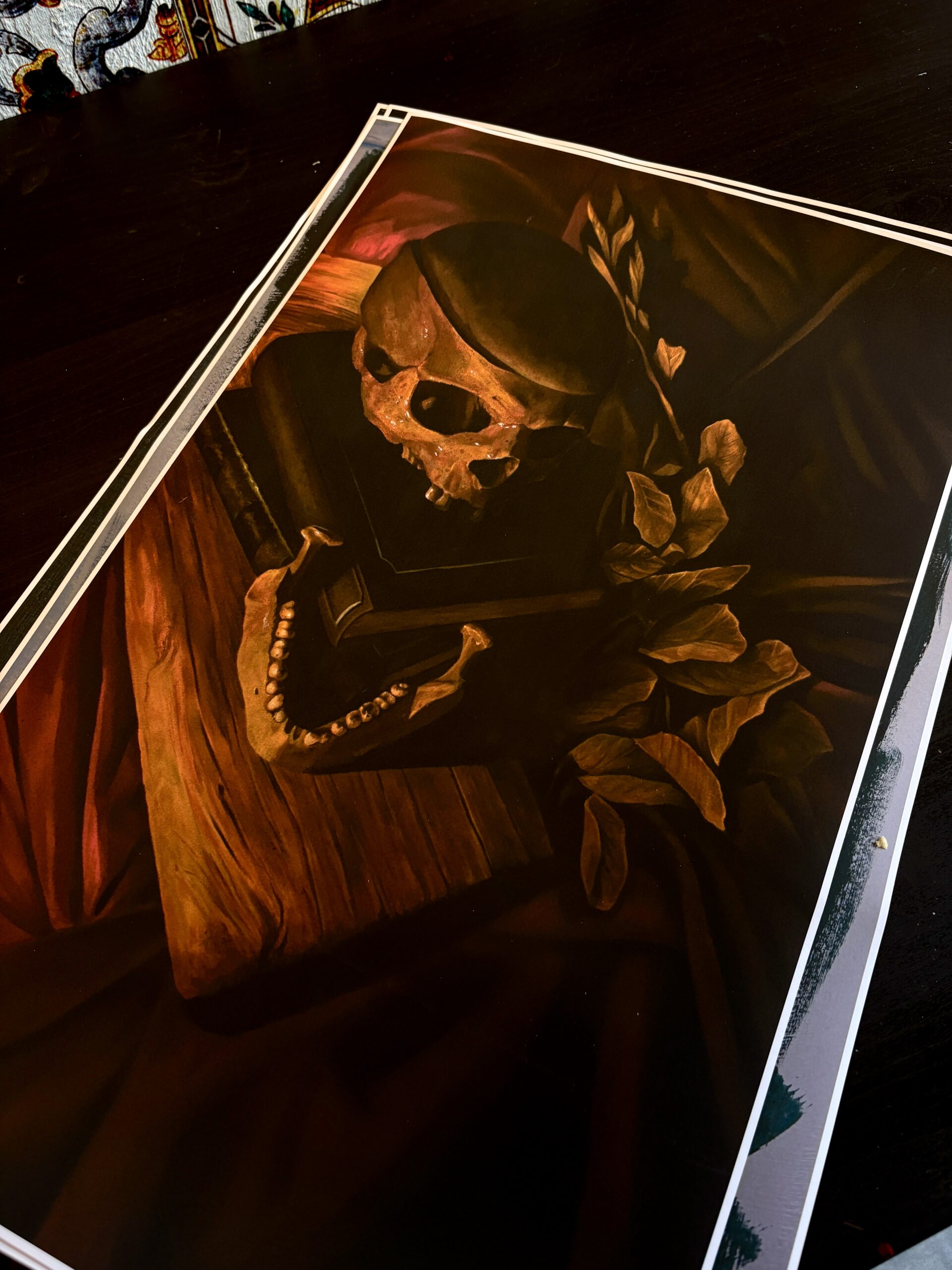 Juano Frías tattoo artist oil painter Fragments of Gold 3 Fragments of Gold - Imagen 3