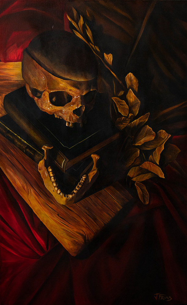 Juano Frías tattoo artist oil painter Fragments of Gold 1 Fragments of Gold